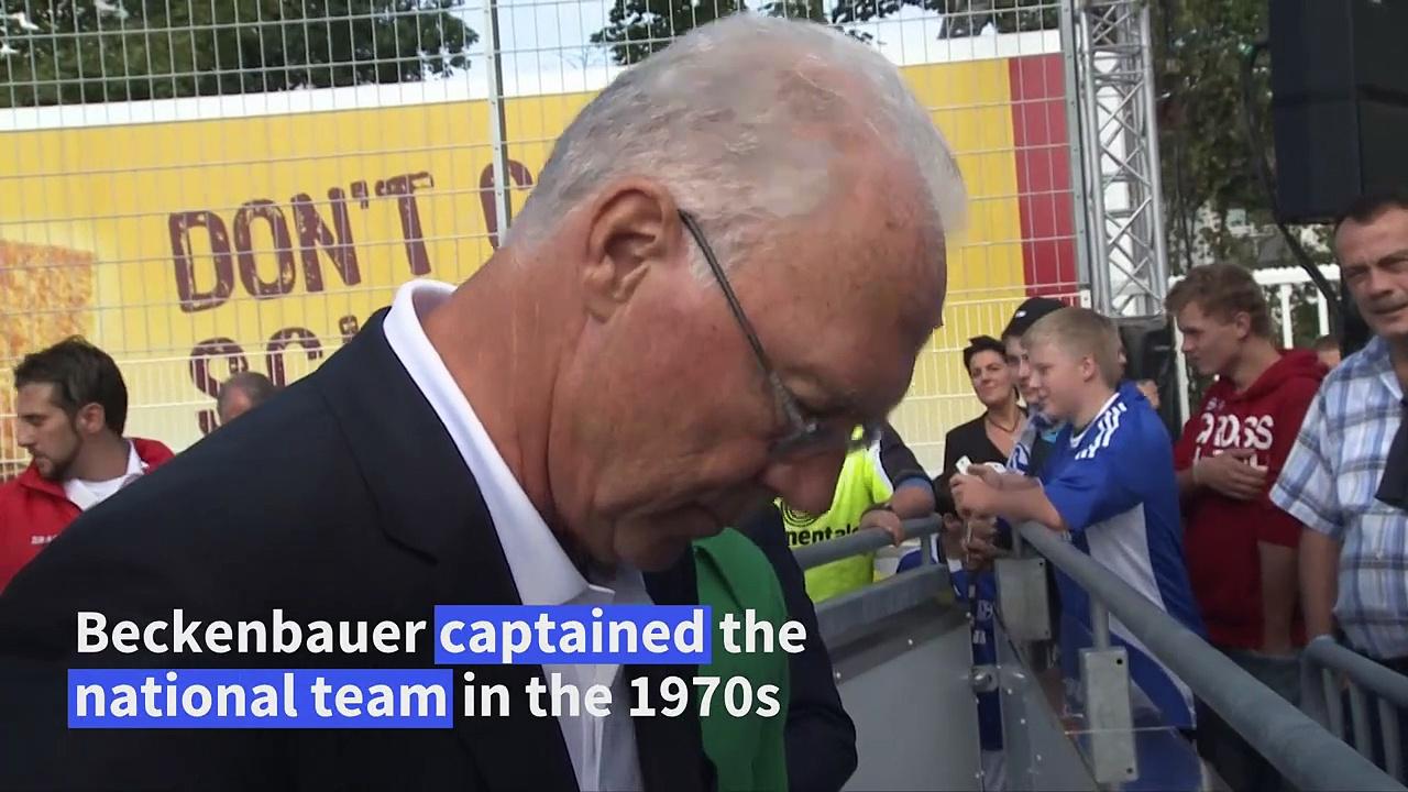 German football legend Franz Beckenbauer dead at 78