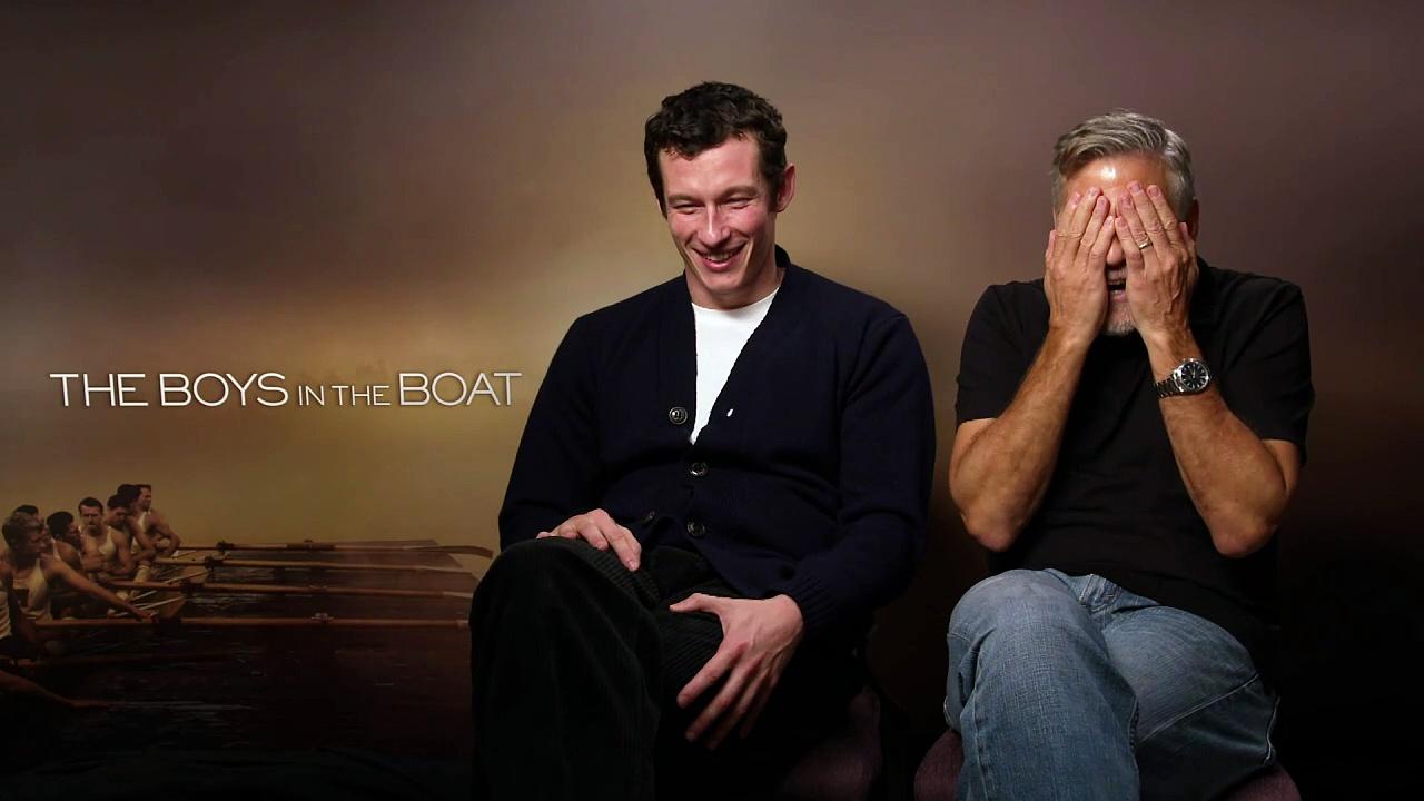 George Clooney & Callum Turner Talk Boys In The Boat