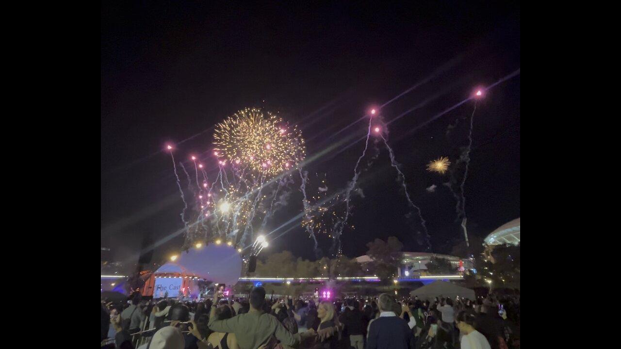 Adelaide's New Year EVE 2024 One News Page VIDEO