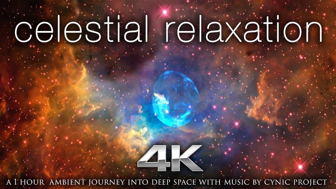 COSMIC RELAXATION: 8 HOURS of 4K Deep Space NASA Footage + Chillout Music for Studying, Working, Etc