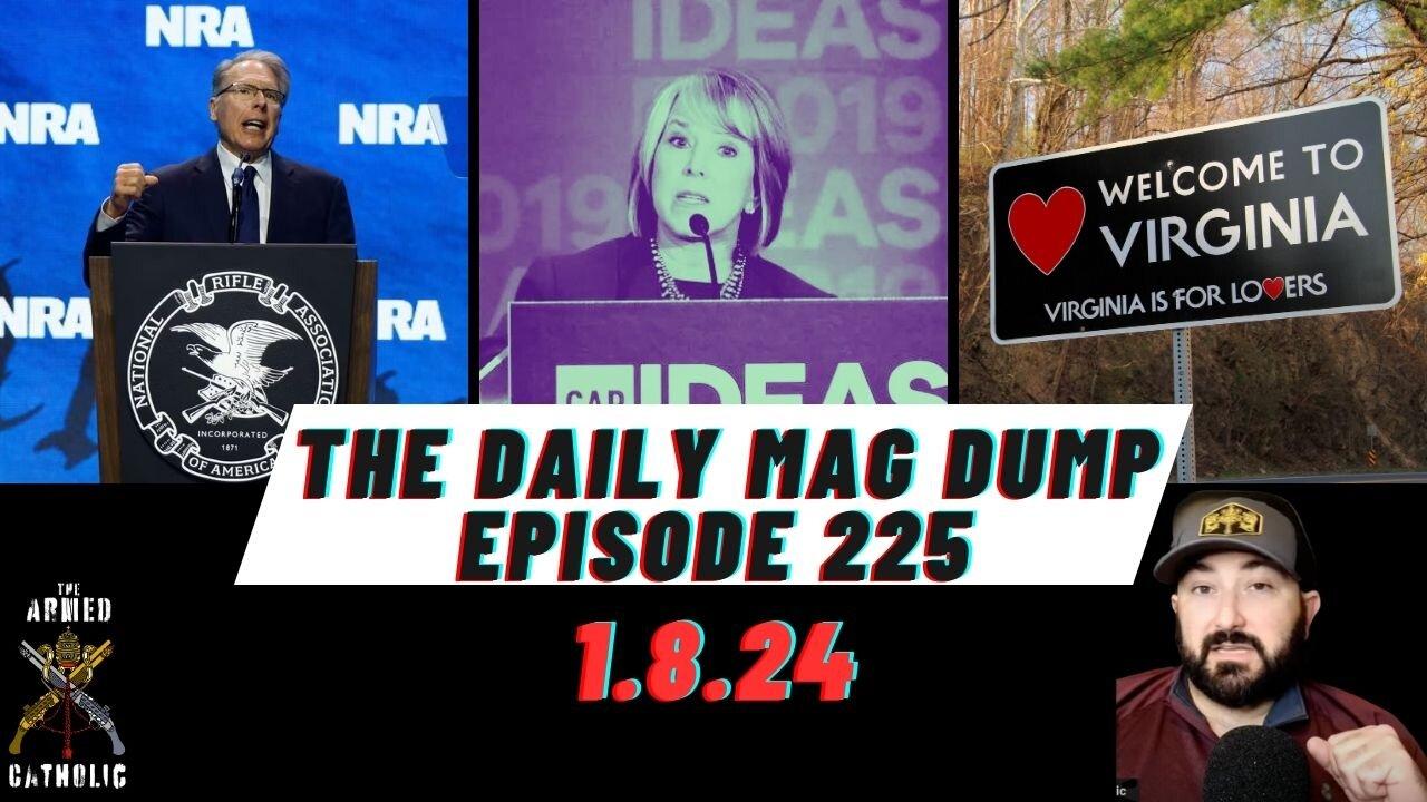 2ANews-Wayne LaPierre Out At NRA | Grisham's Carry Ban Faces Scrutiny | AWB Back On The Menu In VA?