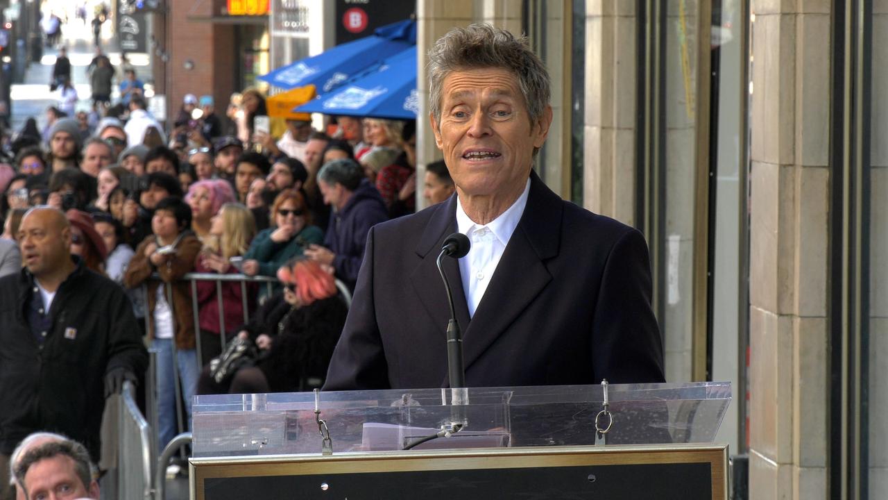 Willem Dafoe Speech at his Hollywood Walk of Fame Star Ceremony