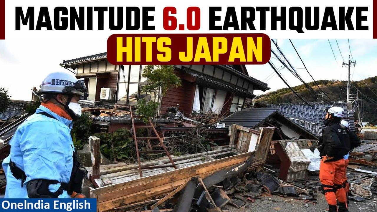 Japan Hit by Another Earthquake -Magnitude 6.0 Shakes the Region, 3rd Incident in 10 Days | Oneindia
