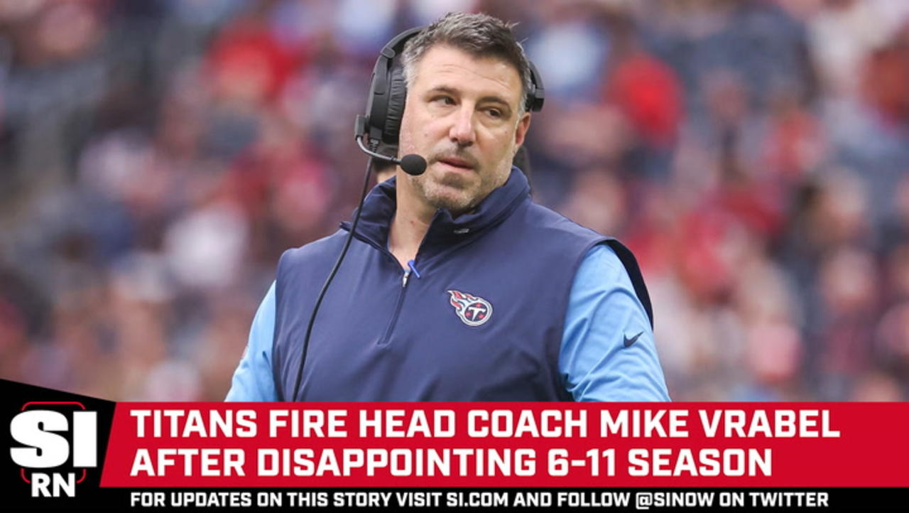 Titans Fire Head Coach Mike Vrabel