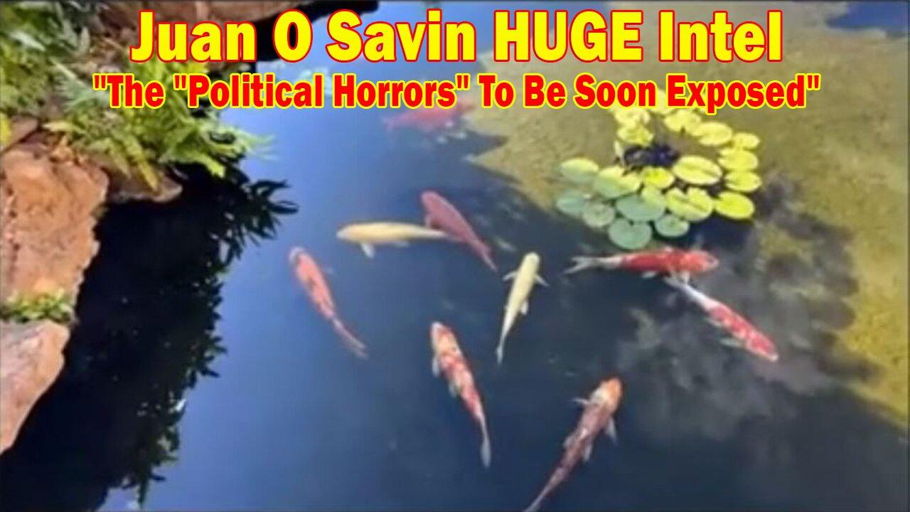 Juan O Savin HUGE Intel Jan 8: "The "Political Horrors" To Be Soon Exposed"