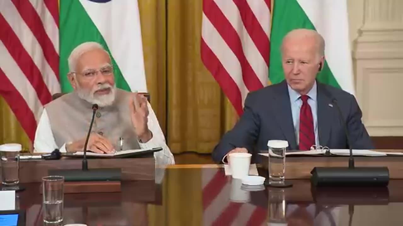 President Biden and Prime Minister Modi Host a U.S.- India Technology Roundtable
