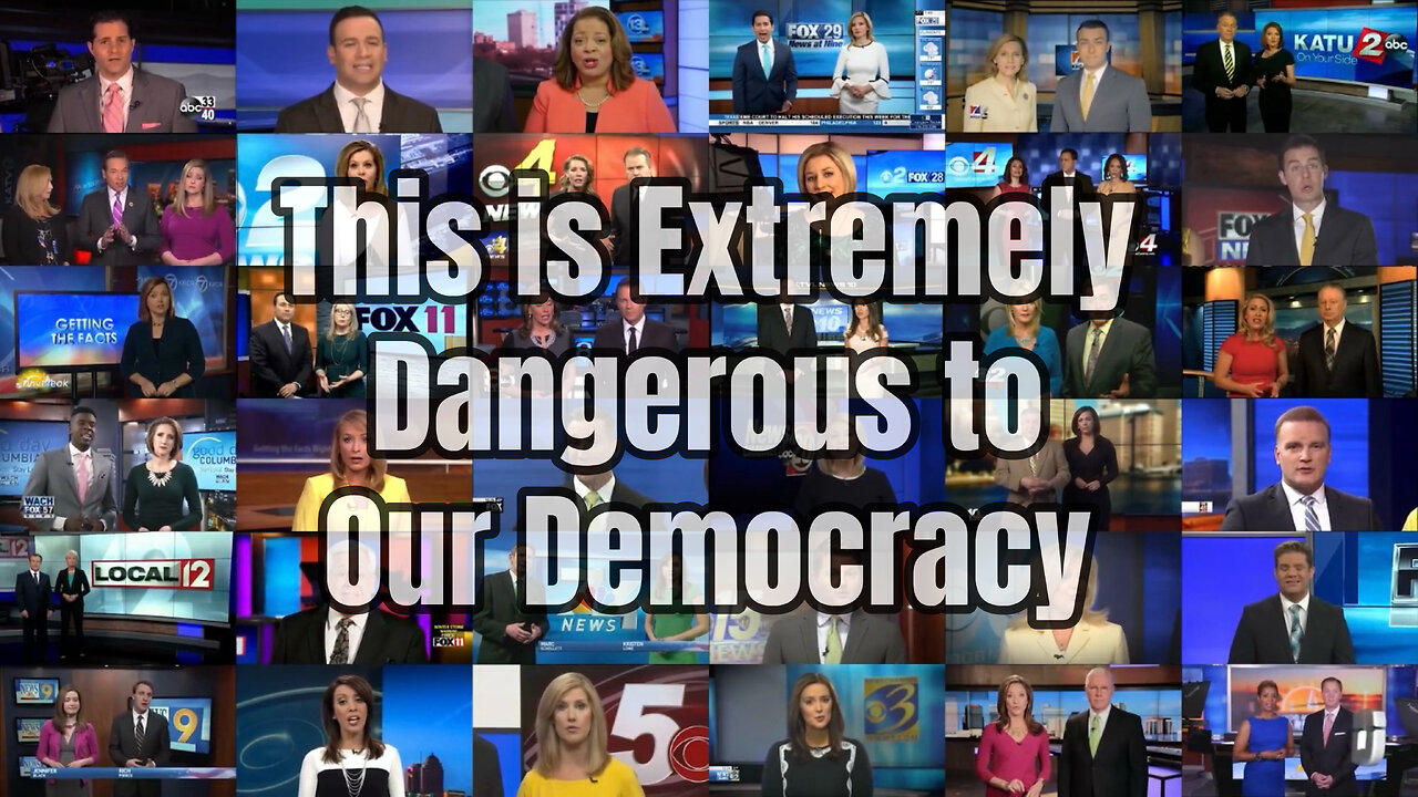 American News Anchors - “This is Extremely Dangerous to Our Democracy” [US Television] 2018