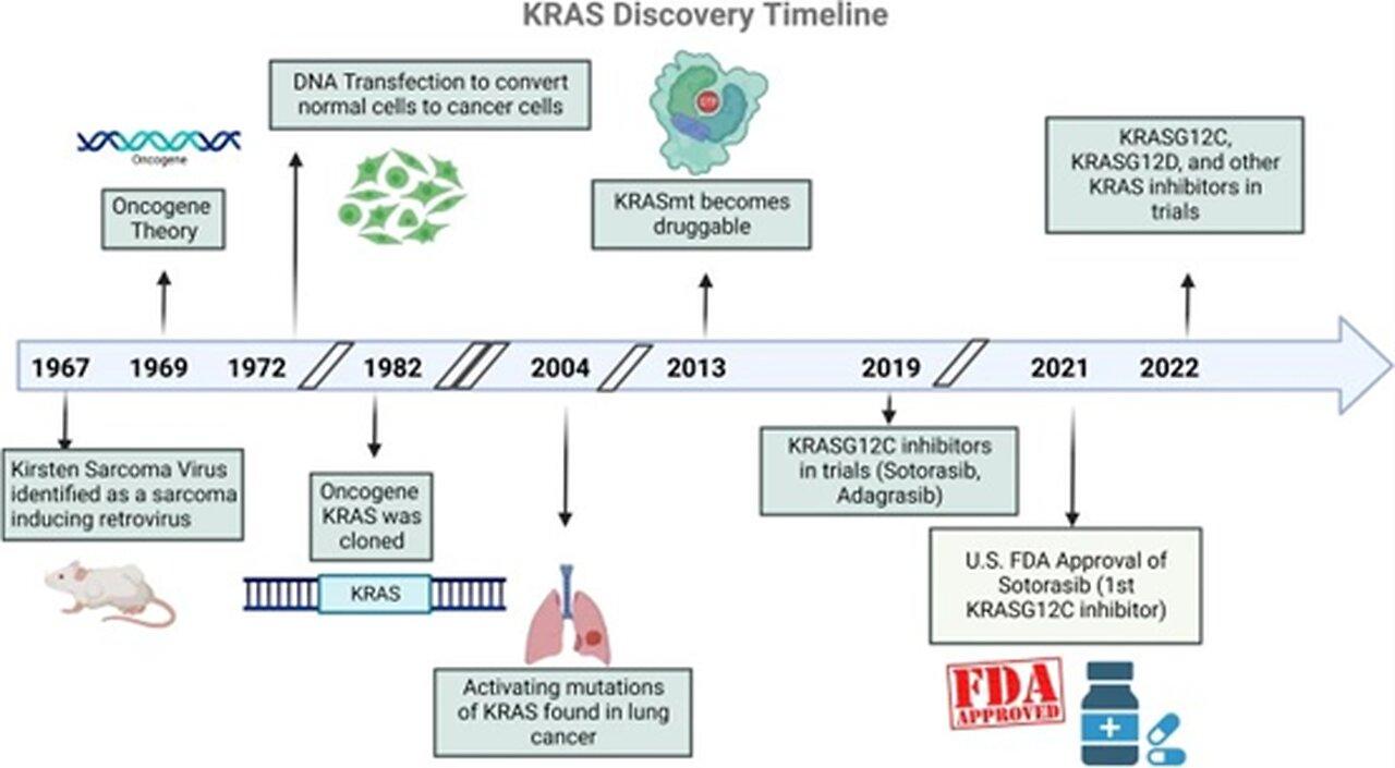Timeline of KRAS Inhibitors