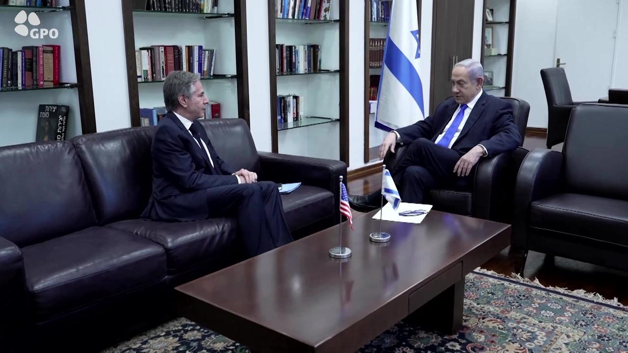 Blinken meets Israel's Netanyahu for Gaza war talks