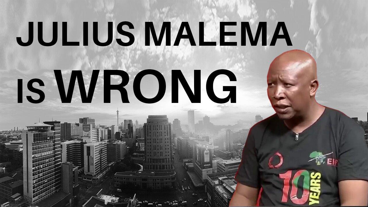 Debunking Julius Malema