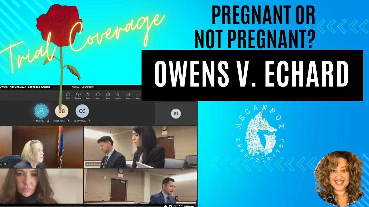 Pregnant or Not Pregnant? Bachelor Clayton Echard v. Laura Owens November 3rd Hearing