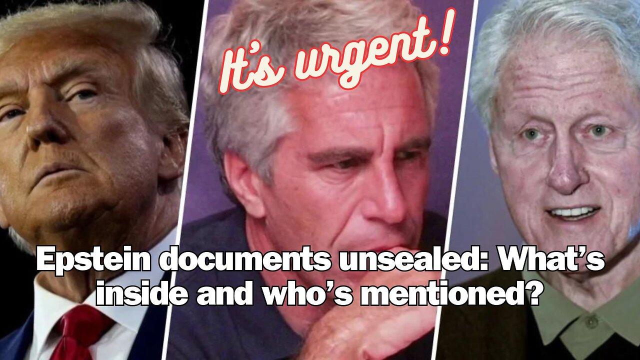 Epstein documents unsealed: What’s inside and who’s mentioned?