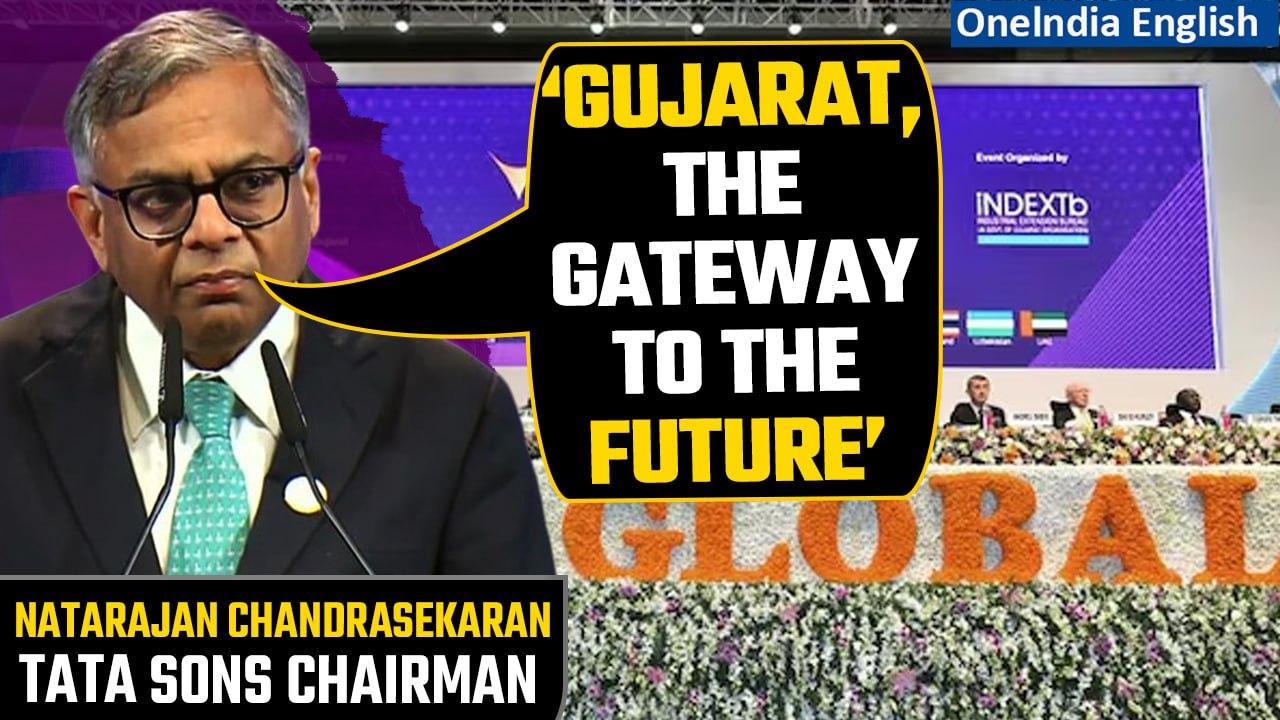 Gujarat Summit: Tata's EV to launch lithium-ion Gigafactory: Natarajan Chandrasekaran | Oneindia
