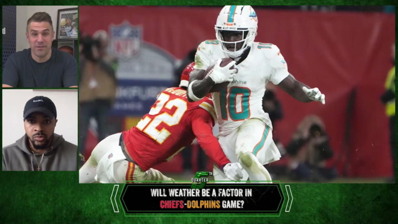 Cold Weather Could Impact Chiefs-Dolphins Game