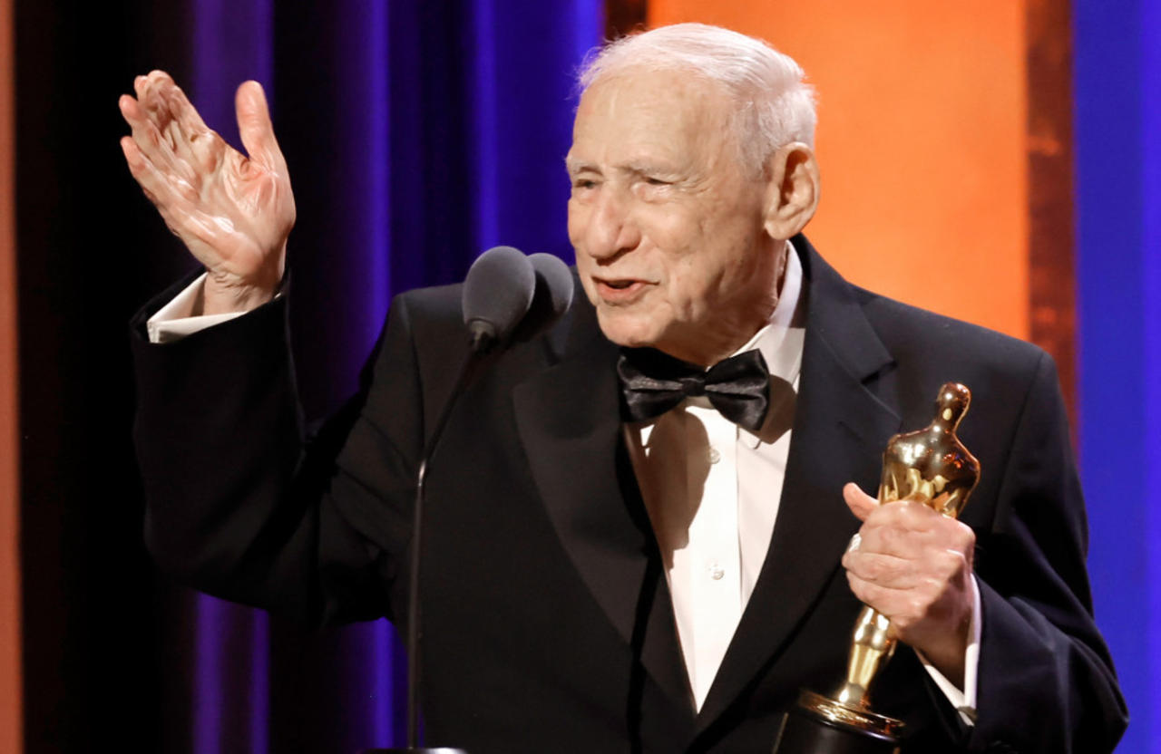 Mel Brooks wins honorary Oscar at the Governors Awards