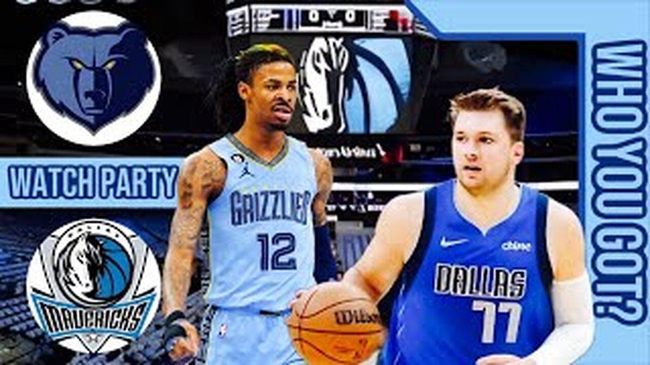 Memphis Grizzlies vs Dallas Mavericks | Live Play by Play/Watch Party Stream | NBA 2023 Season Game