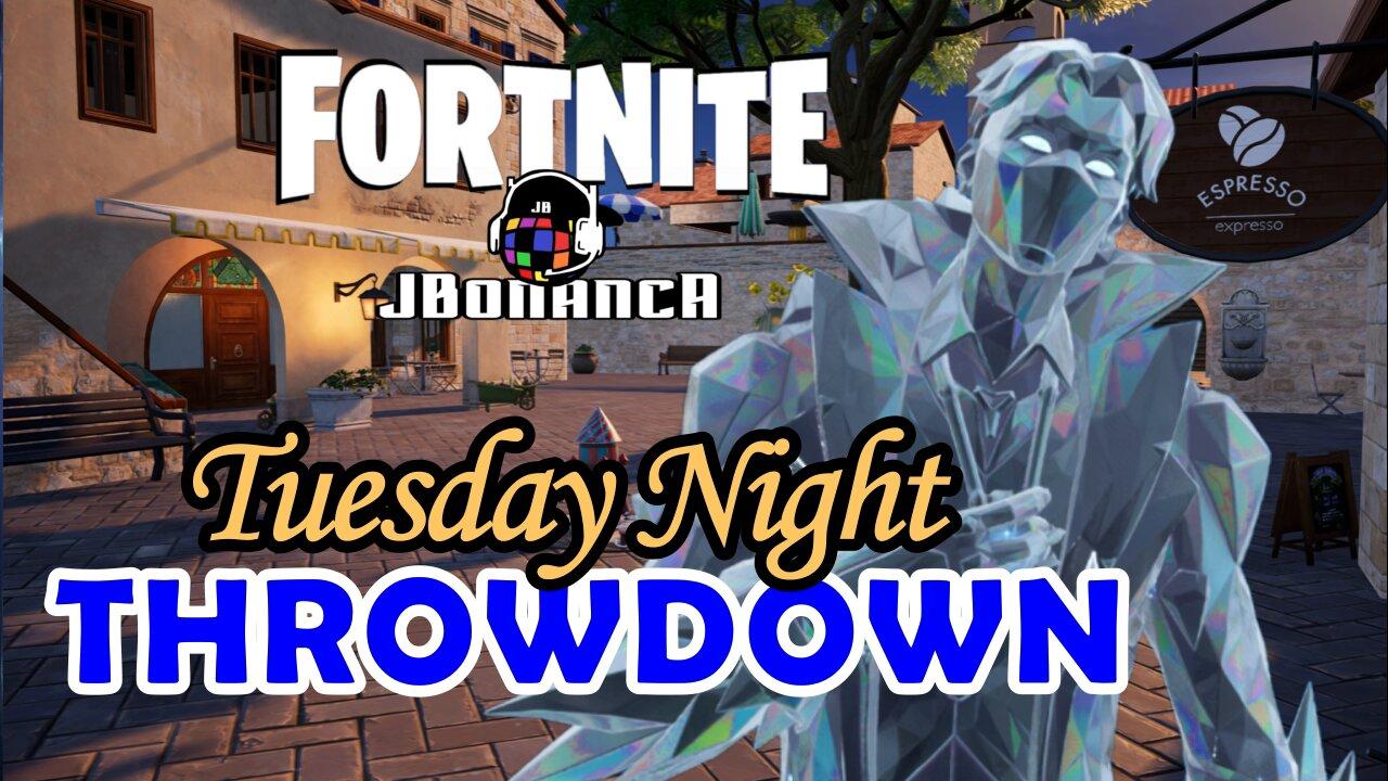 🔴LIVE - Tuesday Night Throwdown! 🚨Follower Goal (46/50) #Fortnite