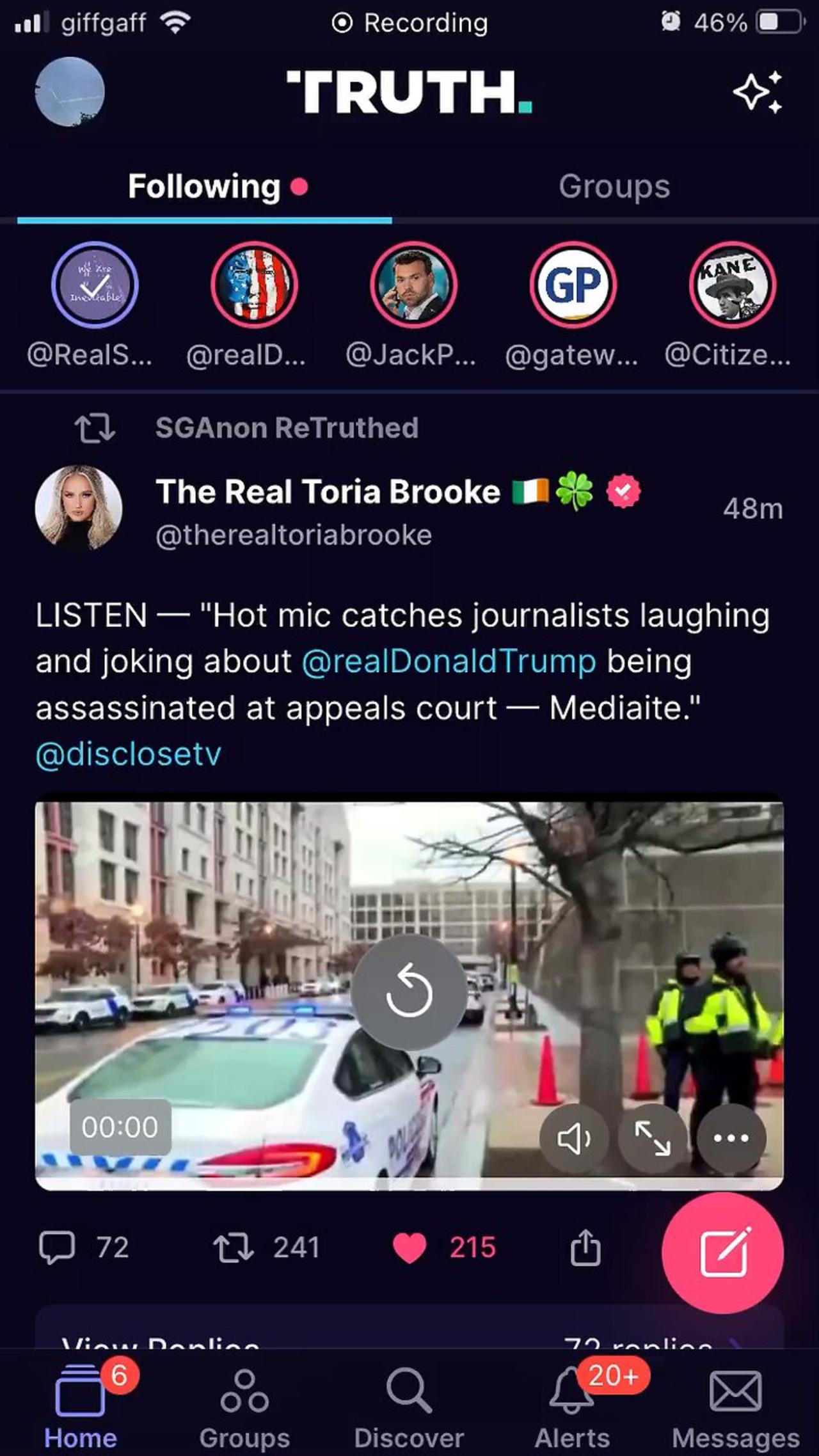 Hot mic caught journalists : Trump trial : JFK assassination
