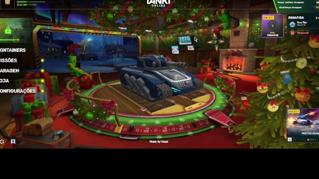 CHRISTMAS SPECIAL PLAYING TANKI ONLINE WITH A One News Page VIDEO