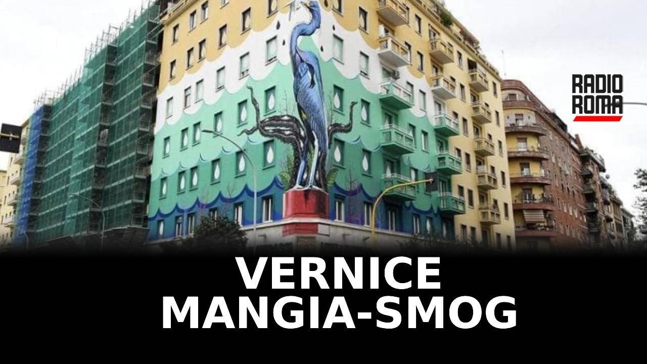 Roma sperimenta la vernice mangia-smog