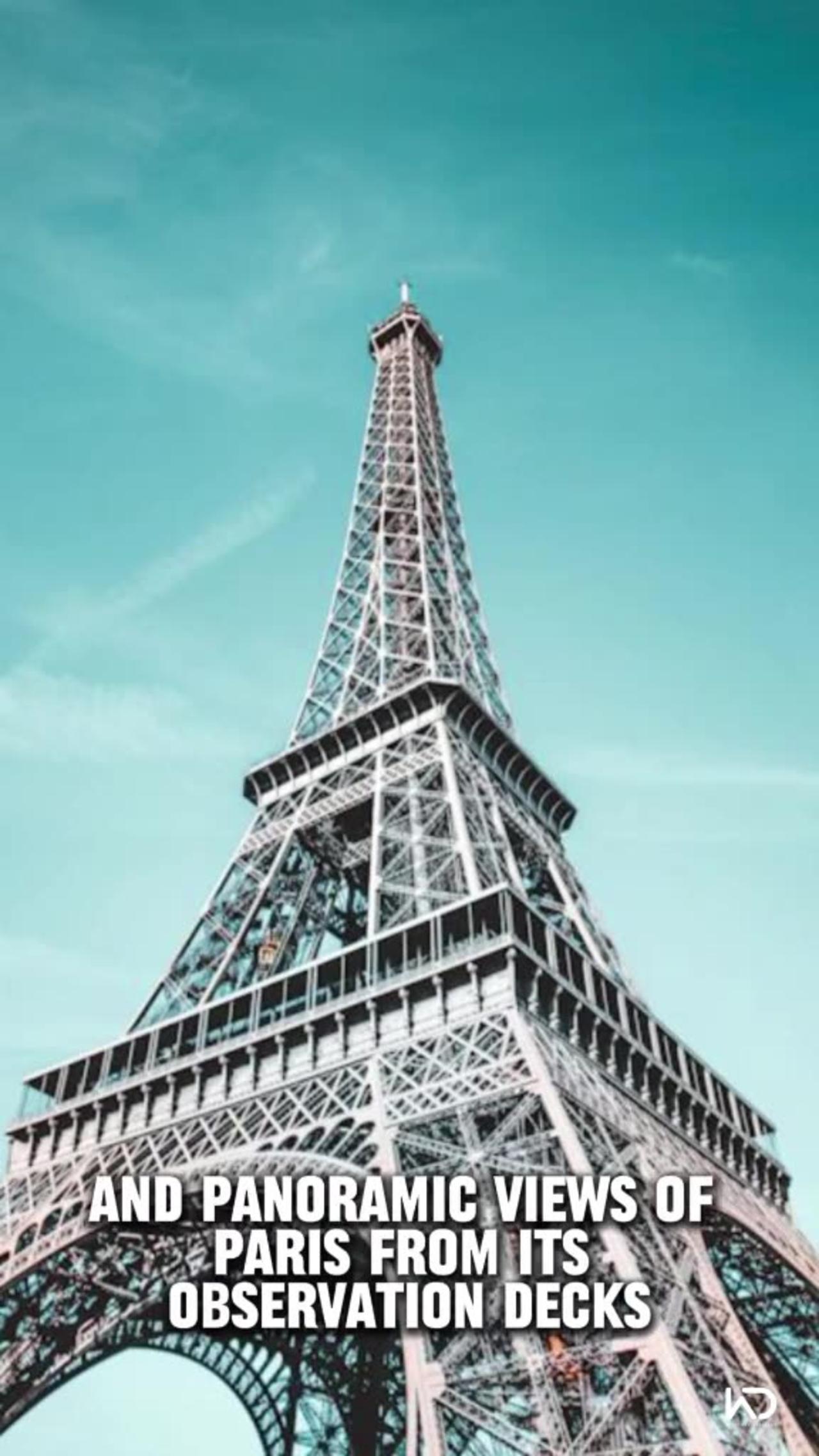 Eiffel Tower Unveiled: A Panoramic Voyage to Parisian Splendor#shorts