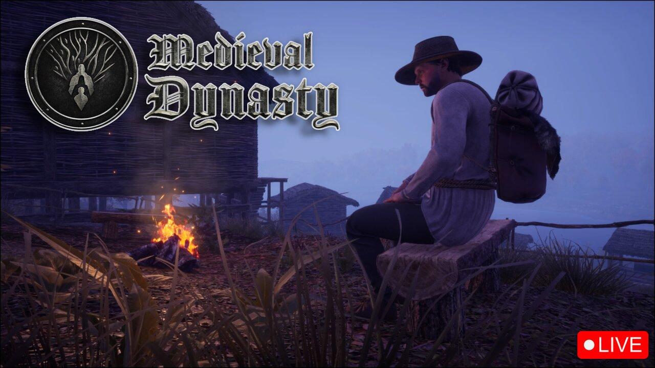 LIVE🔴 | Exploring Medieval Dynasty: STARTING OVER | P3