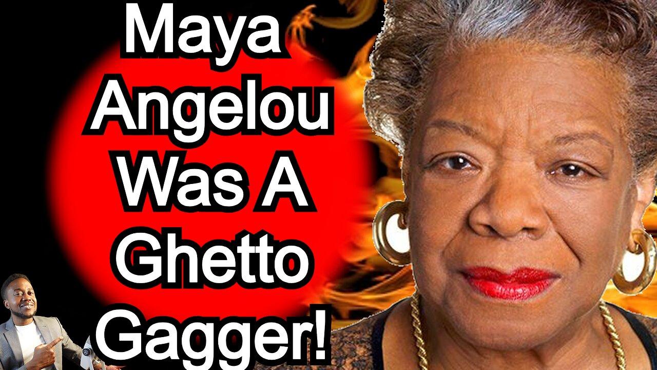 Maya Angelou sucked A Lot of White Dicks!  She was No HERO to Blacks!