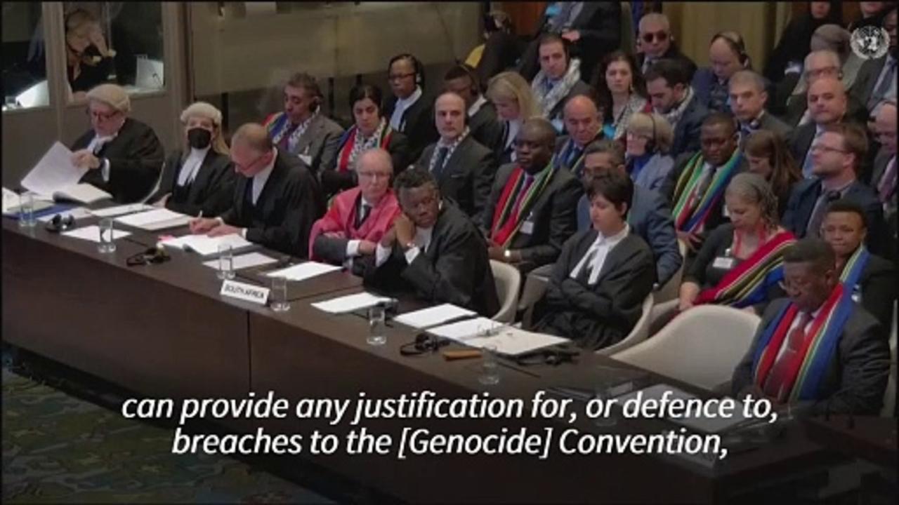 South Africa accuses Israel of breaching Genocide Convention at top UN court