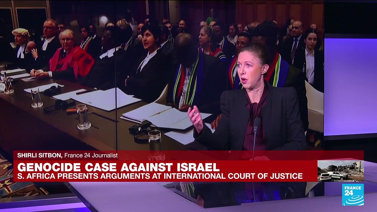 Genocide case against Israel: S. Africa presents arguments at international court of justice