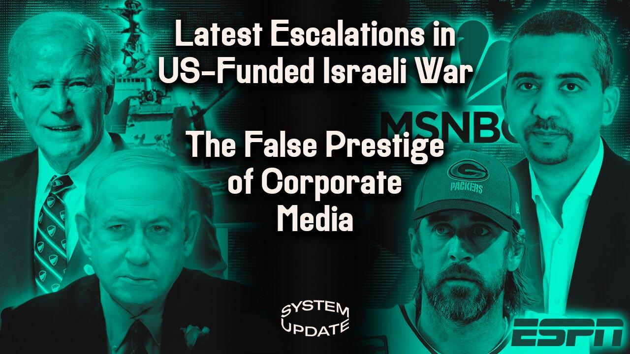 More Israel Officials Call for Ethnic Cleansing as US Escalates Red Sea Attacks. PLUS: Mehdi Hasan Firing & Pat McAfee Contr