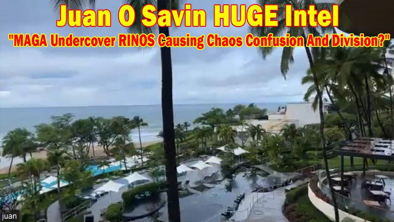Juan O Savin HUGE Intel Jan 10: "MAGA Undercover RINOS Causing Chaos Confusion And Division?"