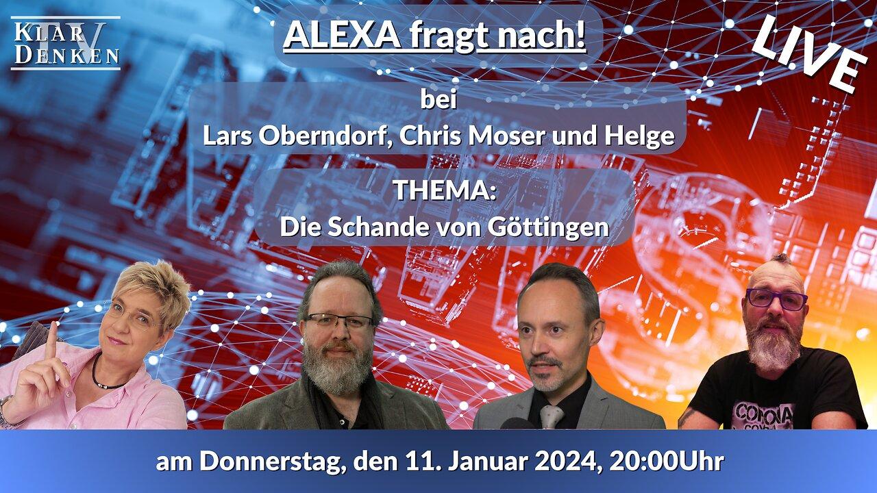 LIVE - Alexa fragt nach! Bei Lars Oberndorf, Chris Moser und Helge