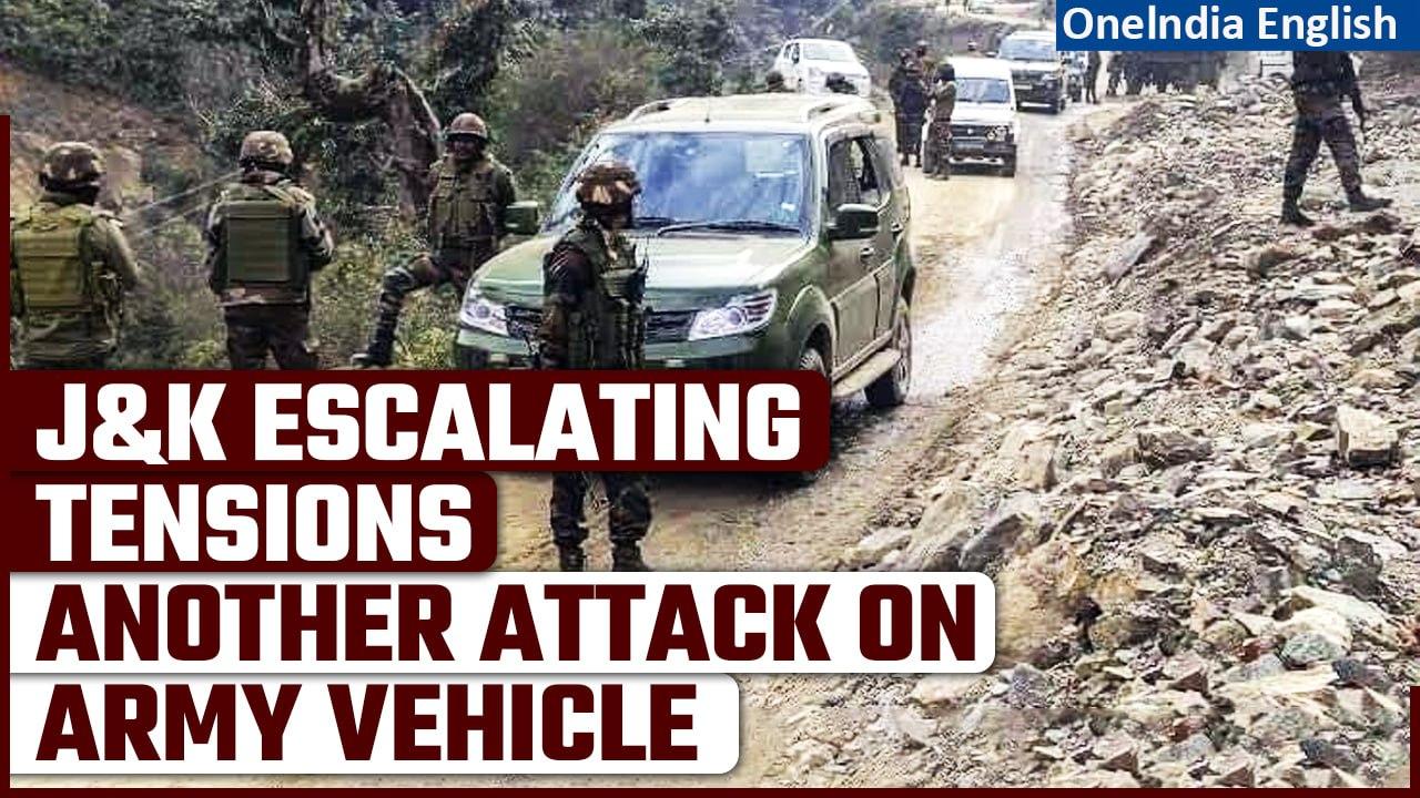 Jammu & Kashmir: Terrorists target Army vehicle in Poonch, encounter underway | Oneindia News
