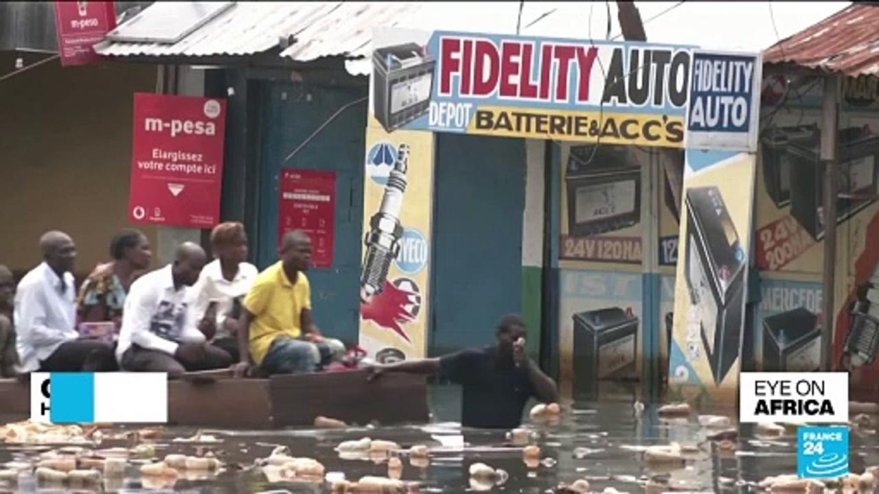 DR Congo capital in tumult as river bursts banks