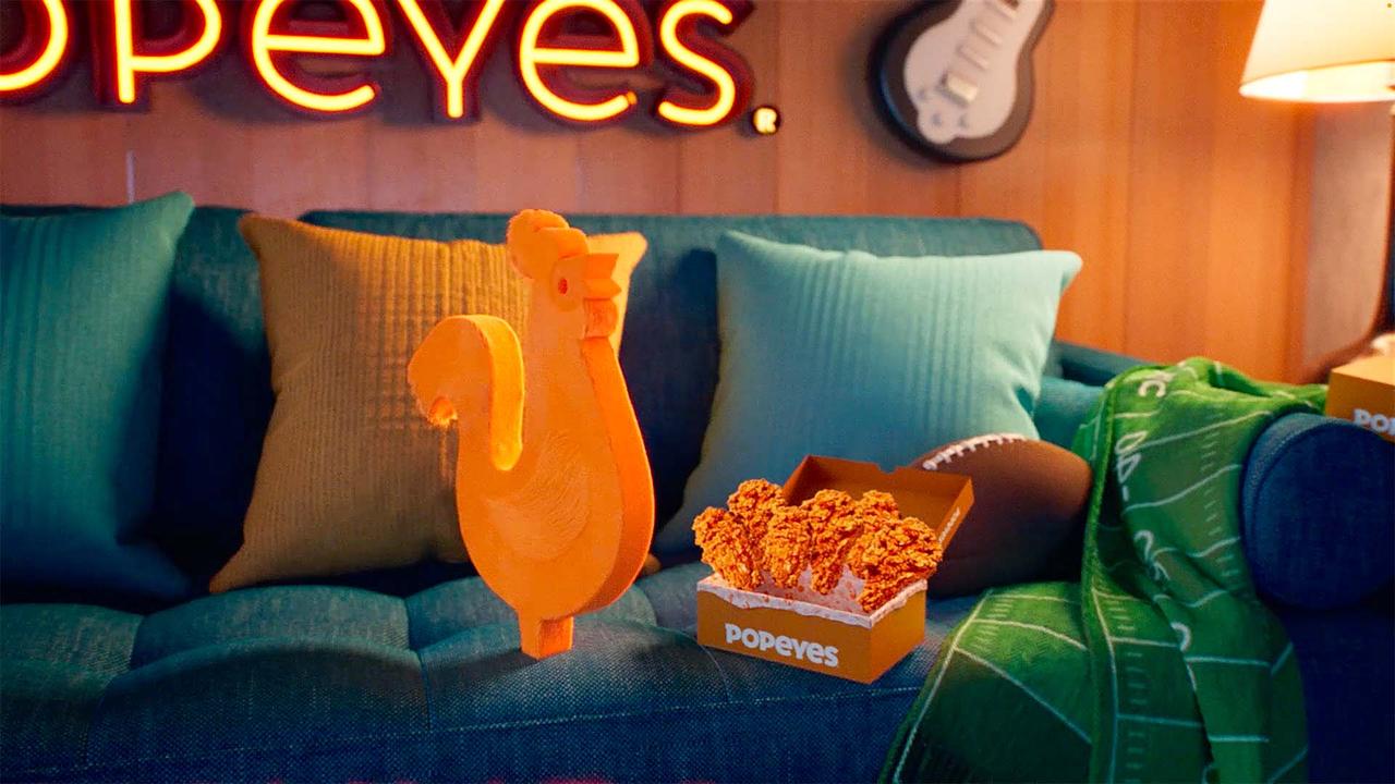 Popeyes 'Wings For Wings' Super Bowl 2024 Commercial