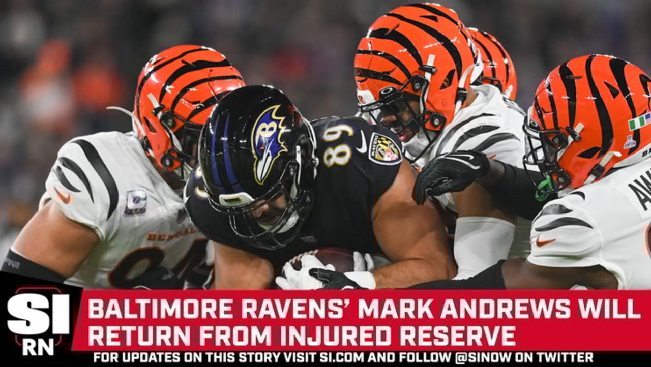 Baltimore Ravens Mark Andrews Returns to One News Page VIDEO