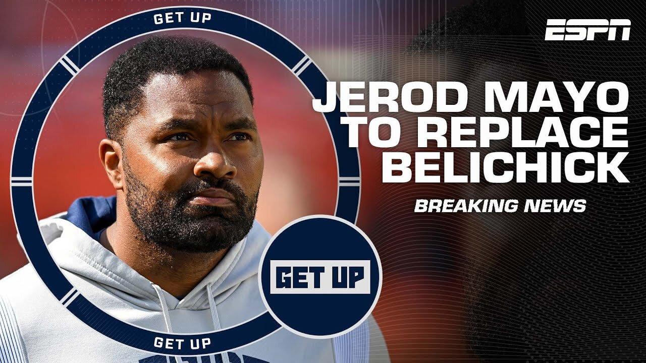 🚨 Jerod Mayo hired as Patriots' next head coach 🚨 | Get Up