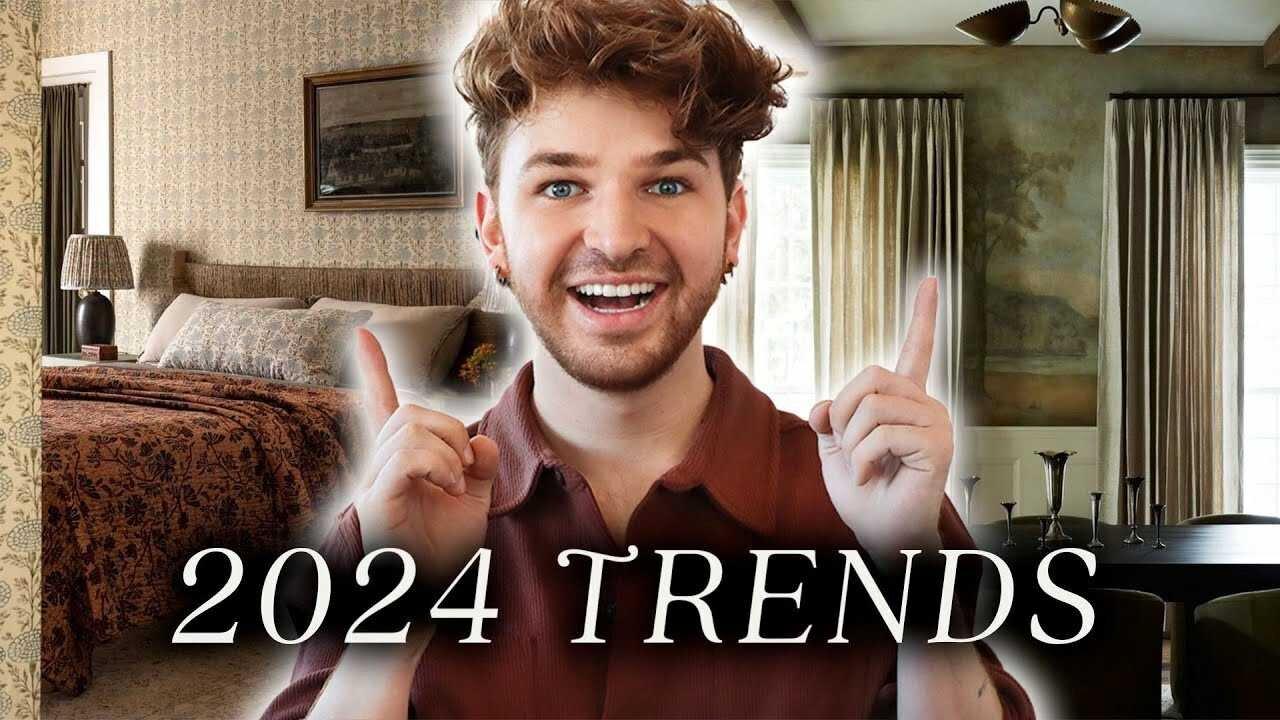 Top 10 Interior Design trends for 2024! One News Page VIDEO