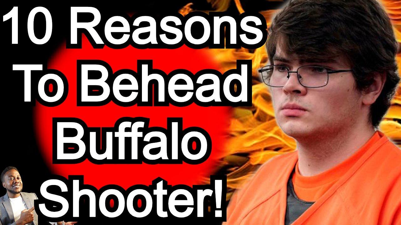 Justice Department intends to seek Death Penalty for Buffalo supermarket shooter Payton Gendron