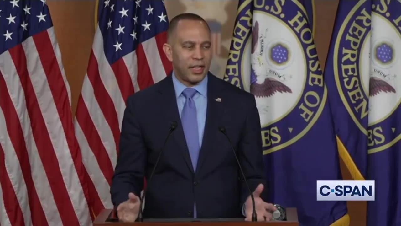Hakeem Jeffries Seriously Believes The GOP Is The 'Party Of Illegitimate Investigations'