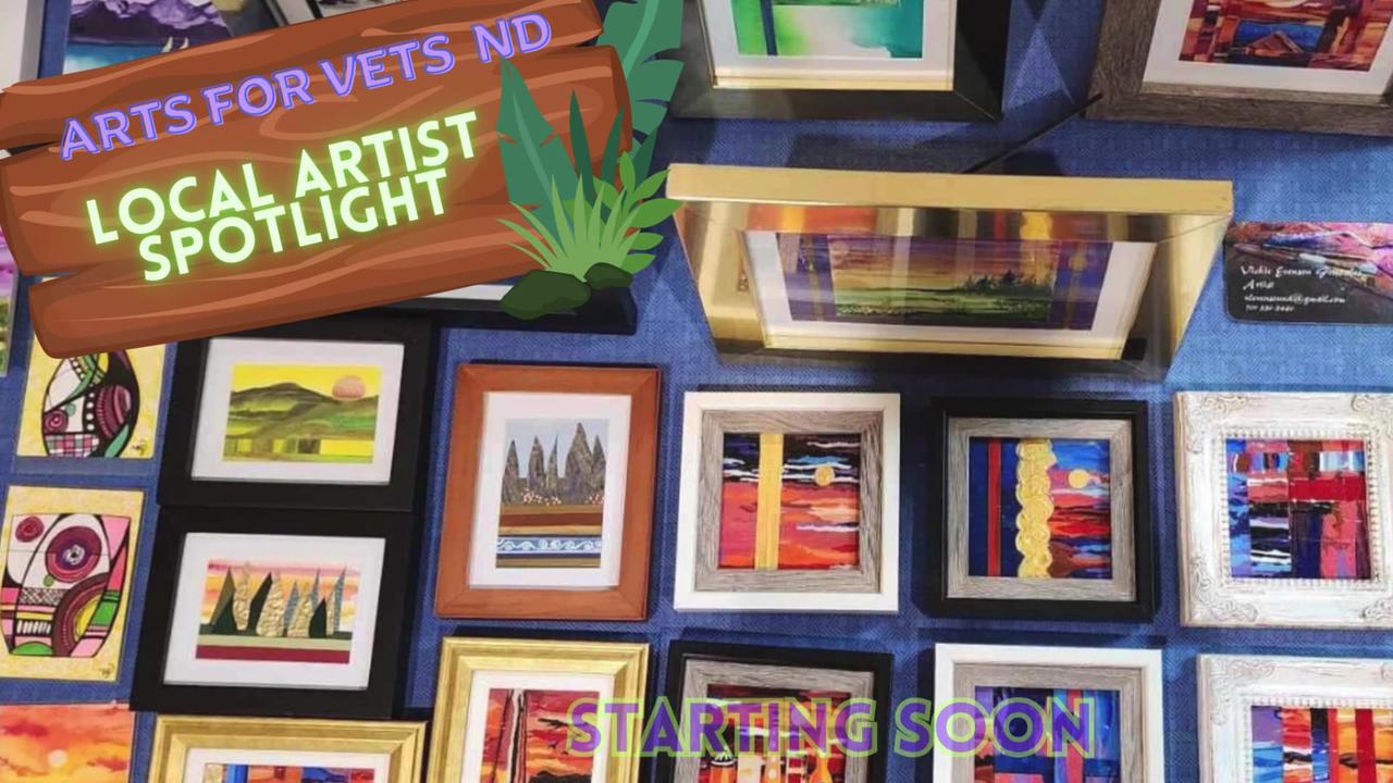 Arts For Vets ND Local Artist Spotlight One News Page VIDEO