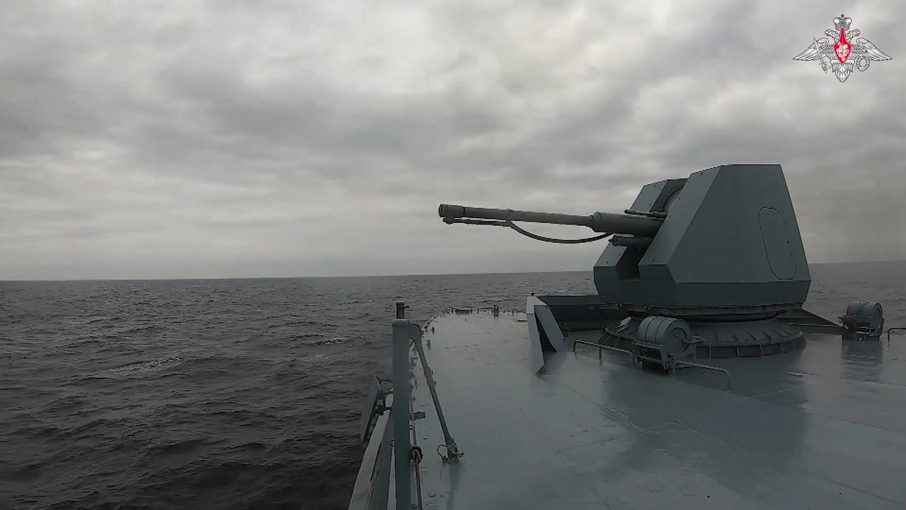 Black Sea Fleet eliminate enemy UAVs and uncrewed surface vessels