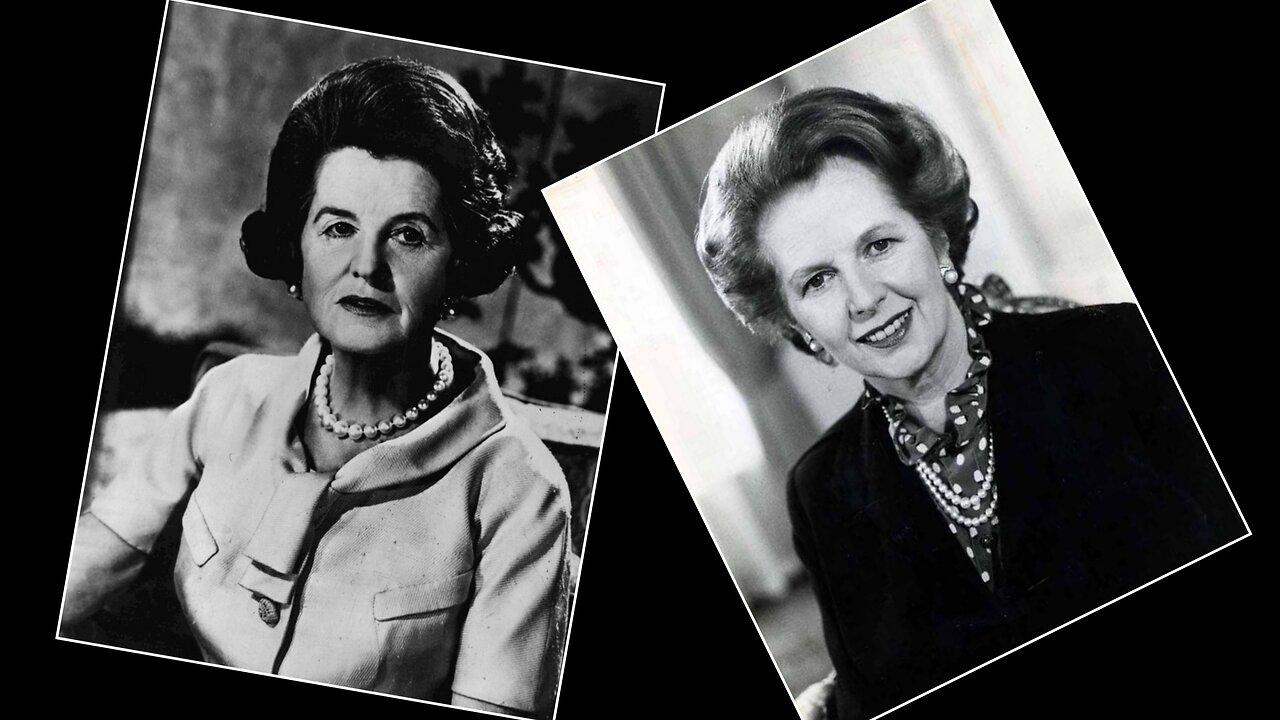 Rose Kennedy & Margaret Thatcher