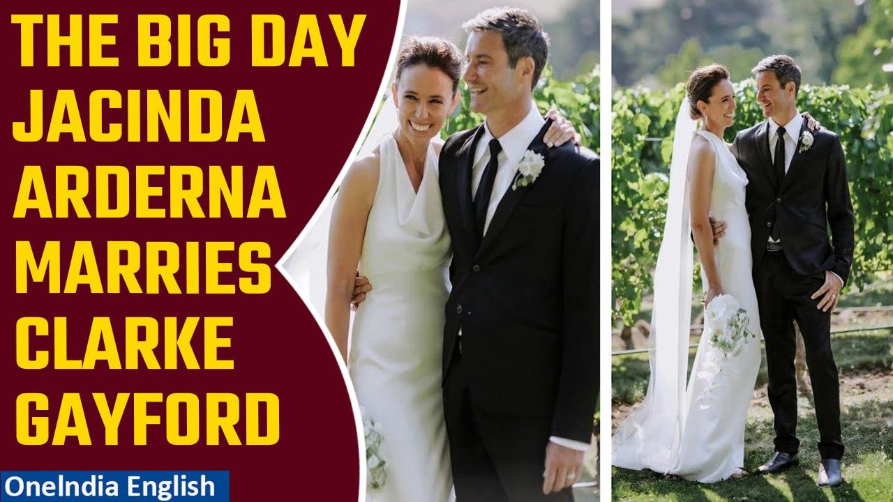 Former New Zealand PM Jacinda Ardern ties the knot with longtime partner Clarke Gayford| Oneindia