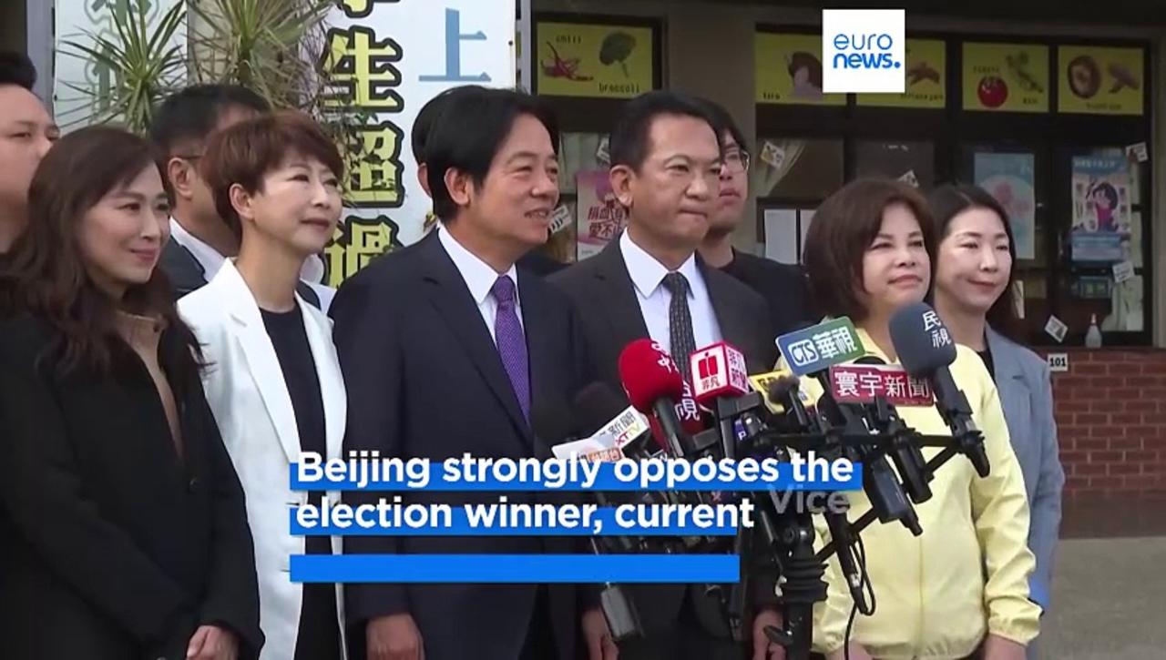 Ruling-party candidate emerges victorious in Taiwan's presidential election