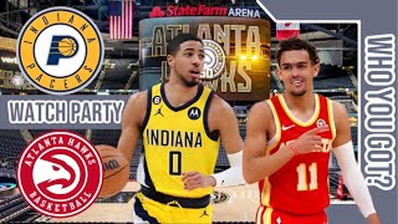 Indiana Pacers vs Atlanta Hawks | Play by Play/Live Watch Party Stream | NBA 2023 Season Game 37