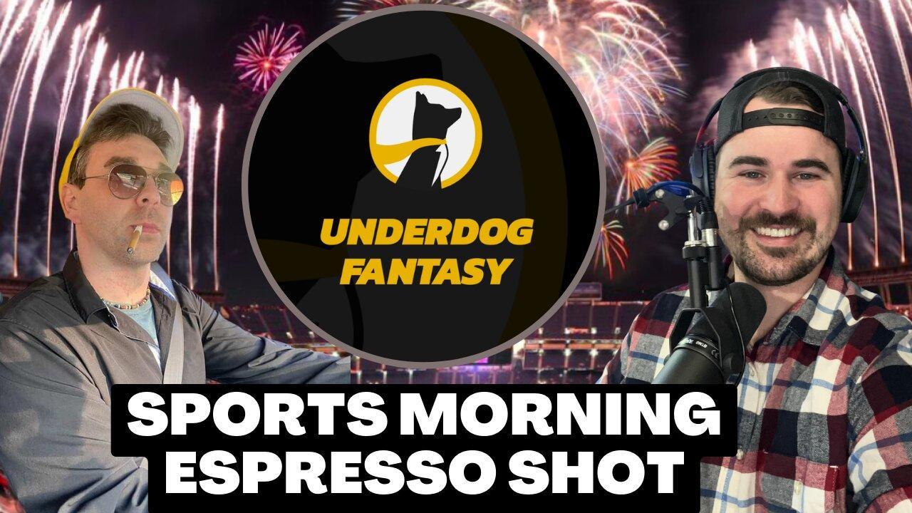 Favorite Underdog Fantasy Bets for NFL Wildcard Weekend | Sports Morning Espresso Shot