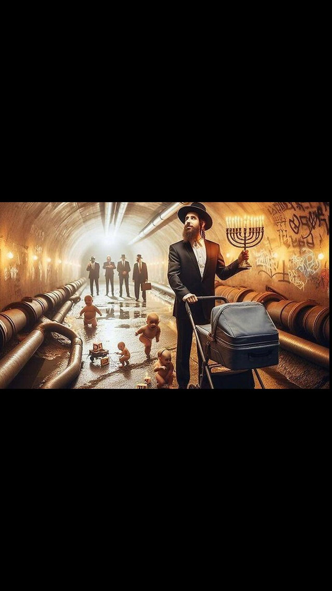 Chabad Lubavitch Jewish Headquarters in NY City has Underground Tunnels with several Baby Chairs!