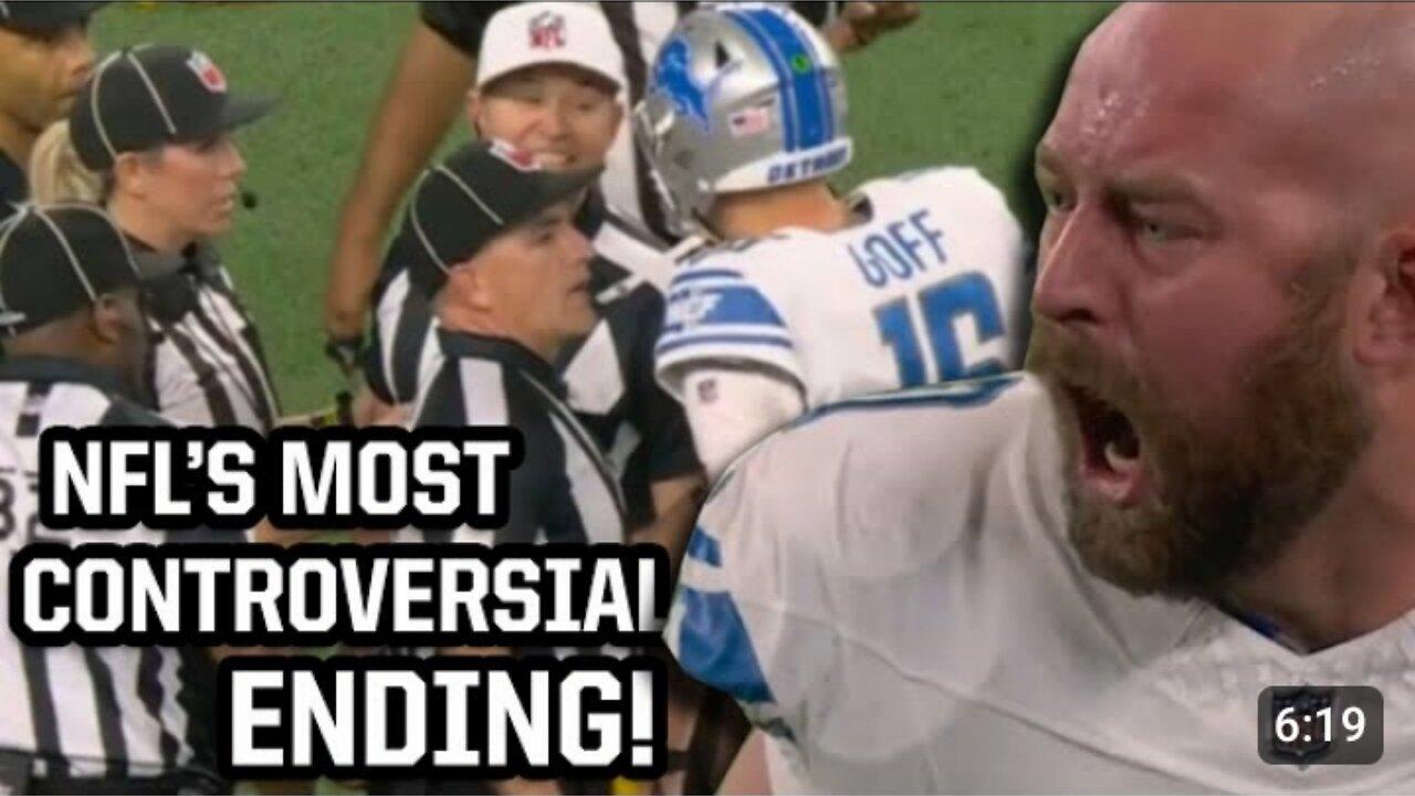 Lions Game-winning Play Vs. Cowboys Gets Called - One News Page VIDEO