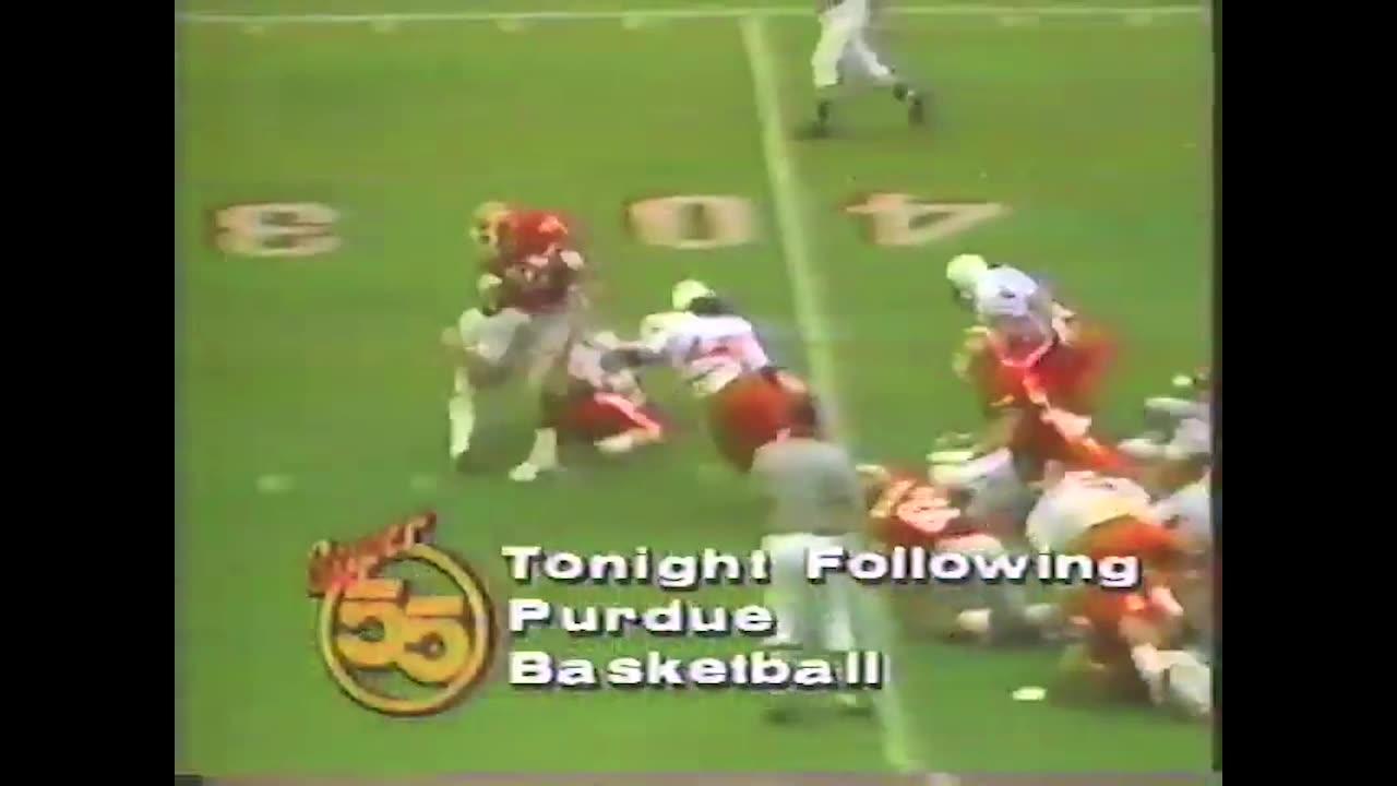 December 29, 1987 - WFFT Promo for Liberty Bowl: Arkansas vs. Georgia